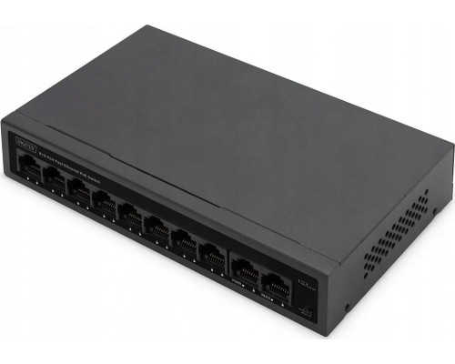 Switch Digitus Switch Digitus Poe Switch 8+2-port FE