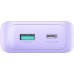 Joyroom Joyroom JR-PBC06 With built-in cable USB-C / Lightning 30W 10000mAh - Purple