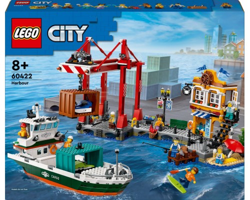 LEGO City Aizjūras osta ar statisko kravu (60422)
