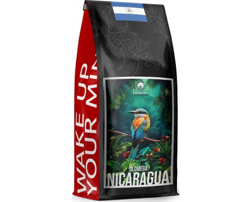 Blue Orca Coffee KAWA ZIARNISTA 1KG OLOMEGA NICARAGUA ARABICA 100% ŚWIEŻO PALONA - BLUE ORCA