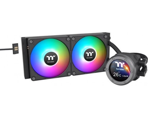 Thermaltake Thermaltake TH240 V2 Ultra EX ARGB All-In-One Cooler, water cooling (Black)