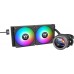 Thermaltake Thermaltake TH240 V2 Ultra EX ARGB All-In-One Cooler, water cooling (Black)