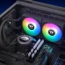 Thermaltake Thermaltake TH240 V2 Ultra EX ARGB All-In-One Cooler, water cooling (Black)