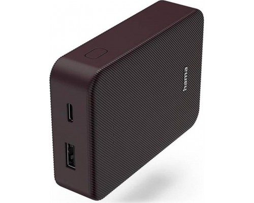 Hama Power Pack Color 10 10000mAh Wine Red