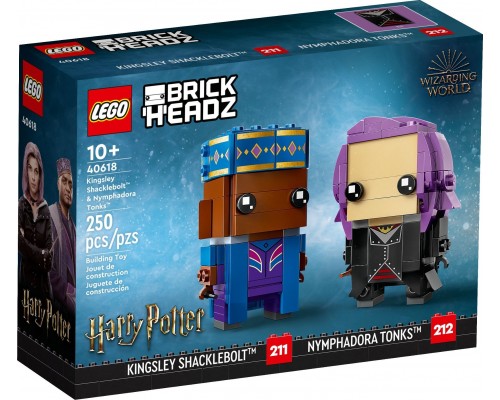 LEGO BrickHeadz Kingslijs Šeklbolts™ un Nimfadora Tonksa™