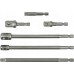 Geko Kpl. adapterów do nasadek HEX 1/4" 3/8" 1/2" 6el. (50)