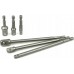 Geko Kpl. adapterów do nasadek HEX 1/4" 3/8" 1/2" 6el. (50)