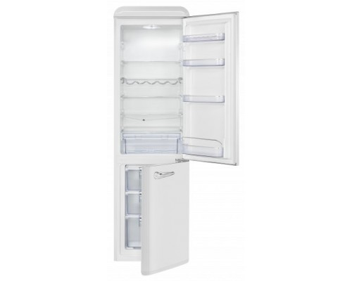 Bomann Bomann KGR 7328.1 white Retro Fridge-Freezer    188cm