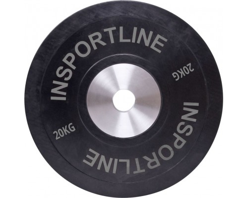 inSPORTline rubberized płyta 20 kg (10380)