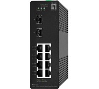 Switch LevelOne LevelOne Switch 10x GE IGS-2110   2xSFP, 8xRJ45 Ports     sw