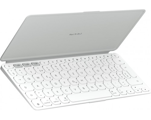 Logitech Keyboard 920-012965 / Keys-To-Go 2 Light gray