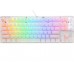 Ducky Ducky One 3 Aura White TKL Gaming Keyboard, RGB LED - MX-Speed-Silver (US)