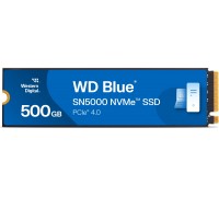 SSD SanDisk Blue SN5000 500GB M.2 2280 PCI-E x4 Gen4 NVMe (WDS500G4B0E)
