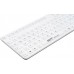 Gett GETT GCQ Cleantype Prime Panel+ Silikonowa klawiatura do zabudowy z podświetleniem, touchpadem i blokiem NUM IP65 USB Kolor: biały Układ: DE