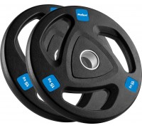 Rebel Set obciążeń cast ironch rubberizedch 2x15kg