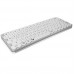 Keysonic KeySonic KSK-5020BT-S (DE) Wireless MINI Aluminium silber/w