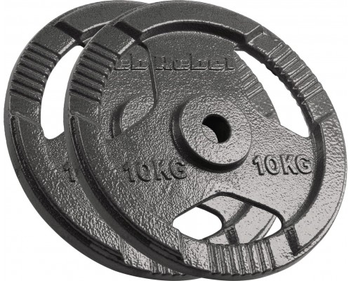 Rebel RBA-2135 Load cast iron – zestaw 2 x 10 kg z uchwytami