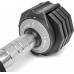 UnderFit Dumbbells adjustable 2 x 5 kg Half Human