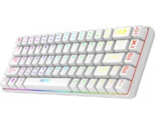 AQIRYS Mira White Outemu Red (AQI-GA-KB-7)