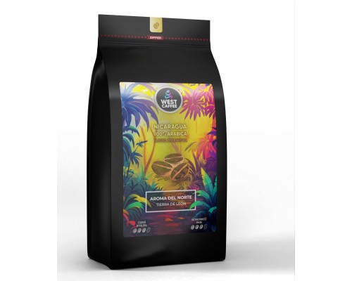 West Caffee Nicaragua Aromat Północy Ziemia Lwa