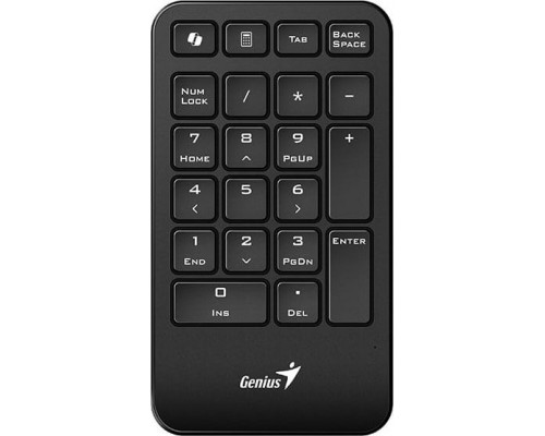 Genius GENIUS Numerická klávesnice NumPad 1000/ Bezdrátová 2.4GHz/ Copilot/ černá
