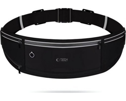 Tech-Protect TECH-PROTECT M3 UNIVERSAL SPORT WAIST BAG BLACK