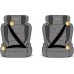 FNukido FLouis Soft czarno-szary 15-36 kg ISOFIX