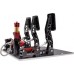 Simagic Simagic P2000 Hydraulic 3-Pedal Set, 200KG Loadcell - Crimson Edition one siwith e