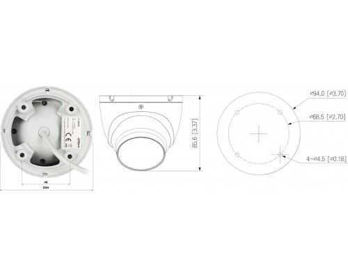 Dahua Technology IP IPC-HDW1839T-A-IL-0280B-S6