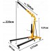 JCB Żuraw workshop 2t hydraulic składany lift do silników (długość wysięgnika: 365-1930mm)