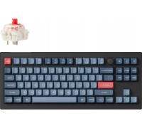 Keychron - V3 Max QMK/VIA Wireless Custom Mechanical  -  Fully Assembled Knob Red