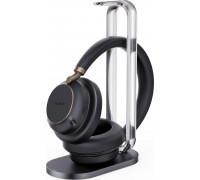 Yealink BH76 Plus + Charging Stand Teams USB-C/A Opaska na głowę Połączenia/USB Type-C / USB Type-A Podstawka do ładowania Black