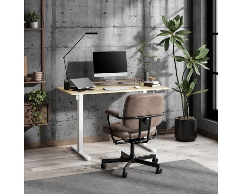SENSE7 NOJO LIGHT Light Brown and White 120 cm × 60 cm