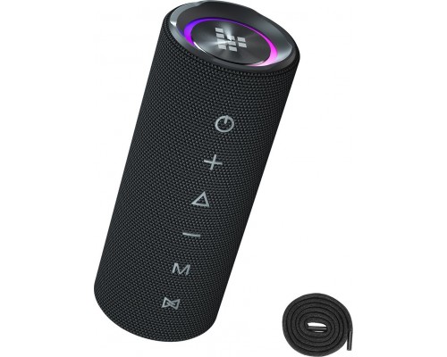 portable Bluetooth Mirtune C2 24W +cable  USB-C AUX - black 