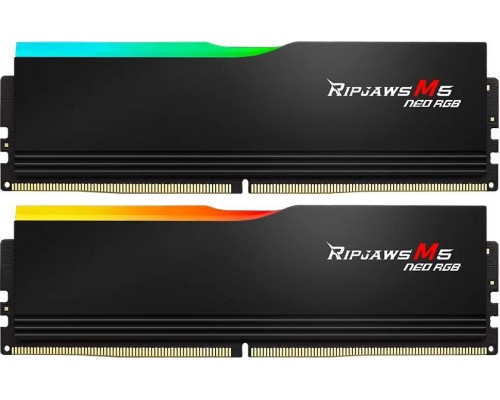 G.Skill Ripjaws M5 Neo RGB, DDR5, 64 GB, 6000MHz, CL36 (F5-6000J2836G32GX2-RM5NRK)
