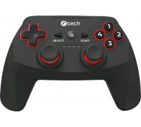 C-TECH Gamepad Khort pro PC/PS3/Android, 2x analog, X-input, vibrační, bezdrátový, USB