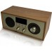 Radio przenośne Brda FM/BT/USB akum.2200mAh,10W,indukcyjne telefonu,jasny brąz/złote