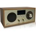 Radio przenośne Brda FM/BT/USB akum.2200mAh,10W,indukcyjne telefonu,jasny brąz/złote