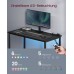 Gaming galds komputerowe Gaming galds do gier Światła LED Czarny