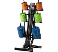 ZESTAW TRAINING PUMP SBP22 SZTANGA 10 x 20 KG (200 KG) + STOJAK STR40 HMS