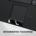 Perixx PERIBOARD-525 DE B Mini-USB-klawiatura z touchpadem czarny