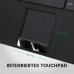 Perixx PERIBOARD-525 DE B Mini-USB-klawiatura z touchpadem czarny