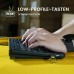 Perixx PERIBOARD-525 DE B Mini-USB-klawiatura z touchpadem czarny