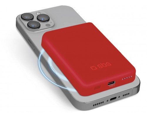 SBS TEBB5000MAG1CR    (LiPo) 5000 mAh Wireless  Red
