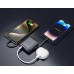 Swissten Power Bank 10000 mAh with Built-In Cables USB-C and Lightning