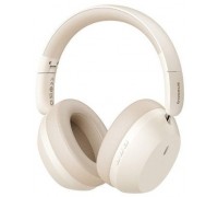 Baseus Bass 35 Max Przewodowy i Opaska na głowę Muzyka USB Type-C Beżowy