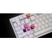 KLAWIATURA DLA GRACZY GENESIS THOR 404 US PODŚWIETLENIE RGB MECHANICZNA BIAŁA OUTEMU PEACH SILENT