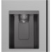 LG Refrigerator | GSLC41PYPE | Energy efficiency class E | Free standing | Side by side | Height 179 cm | Fridge net capacity 420 L | Freezer net capacity 221 L | Display | 36 dB | Grey