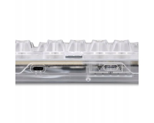 Sharkoon Gaming Crystal Shark White DE
