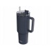 Quokka Stream -   of steel stainlessj 1200 ml with a straw (Graphite)